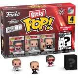 FUNKO BITTY POP! WWE 4 PACK BRET HART VINYL MINI FIGURE FUNKO
