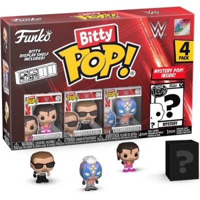 FUNKO BITTY POP! WWE 4 PACK RAZOR RAMON VINYL MINI FIGURE FUNKO