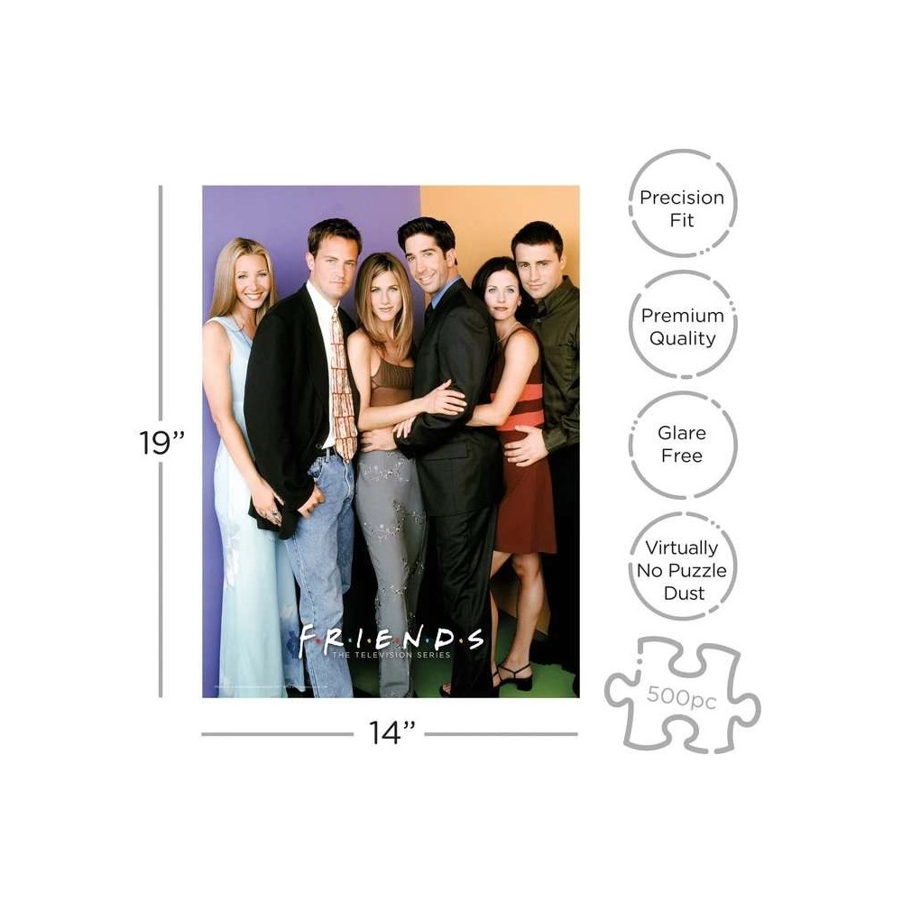 AQUARIUS ENT FRIENDS CAST 500 PIECES JIGSAW PUZZLE