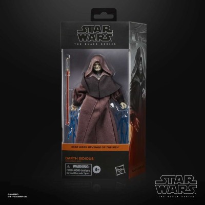 HASBRO STAR WARS THE BLACK SERIES DARTH SIDIOUS ACTION FIGURE