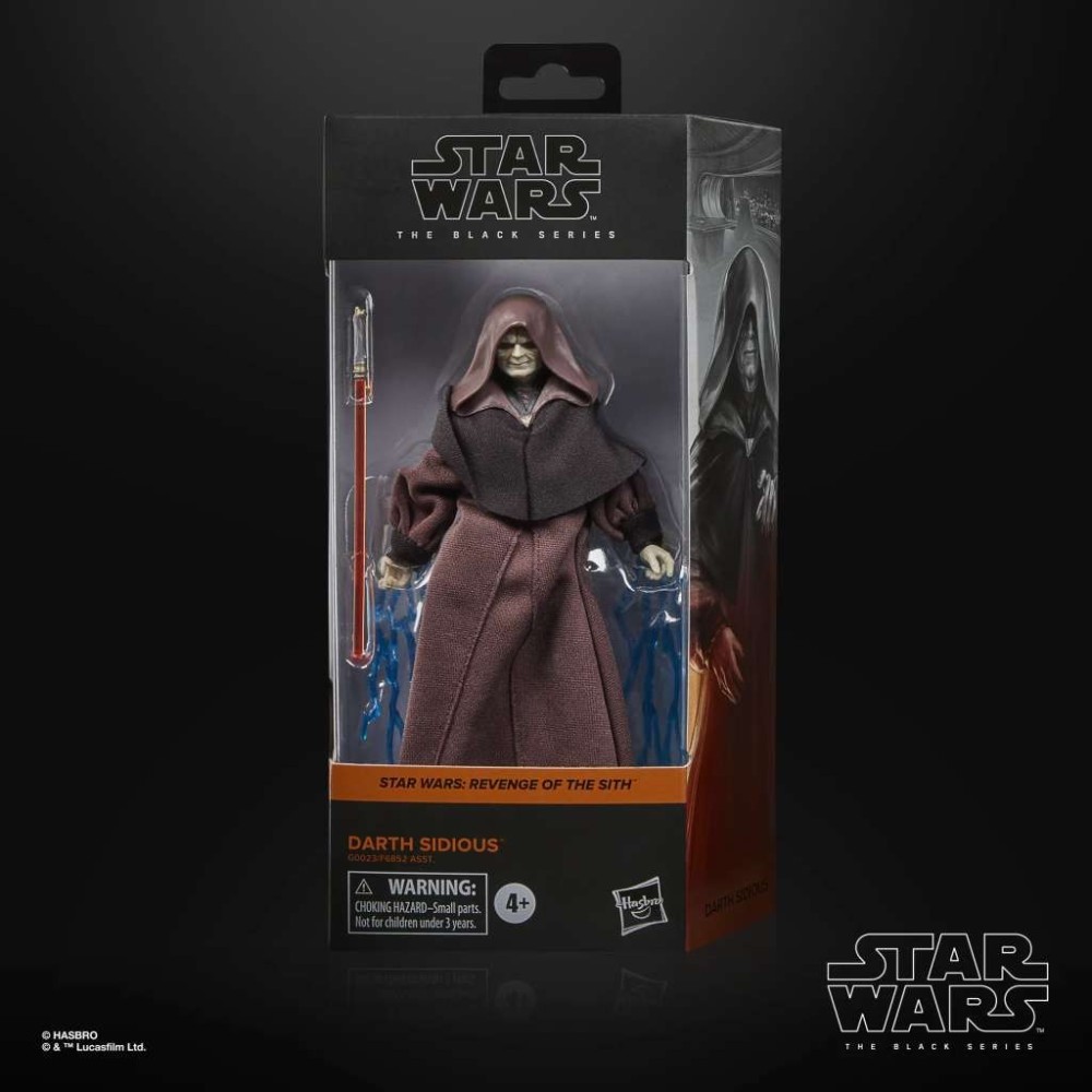 HASBRO STAR WARS THE BLACK SERIES DARTH SIDIOUS ACTION FIGURE