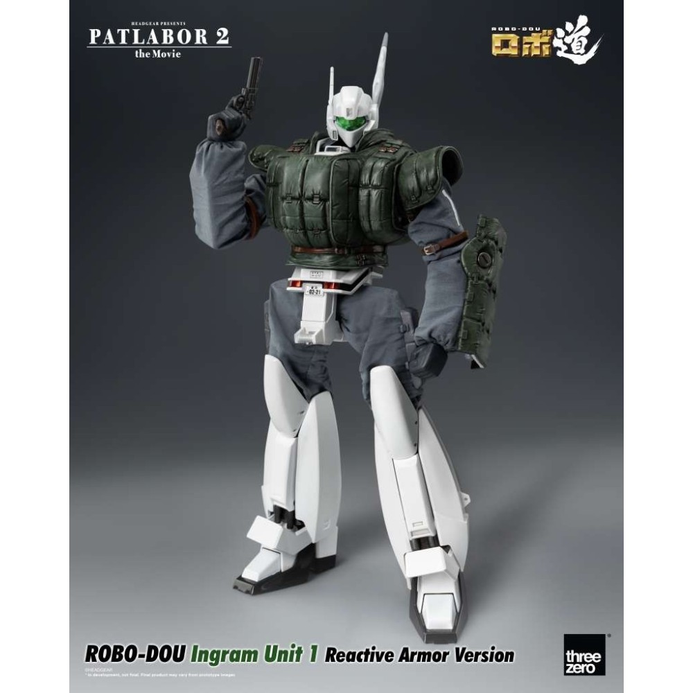 THREEZERO PATLABOR 2 THE MOVIE INGRAM UNIT 1 REACTIVE ARMOR VER. ROBO-DOU ACTION FIGURE