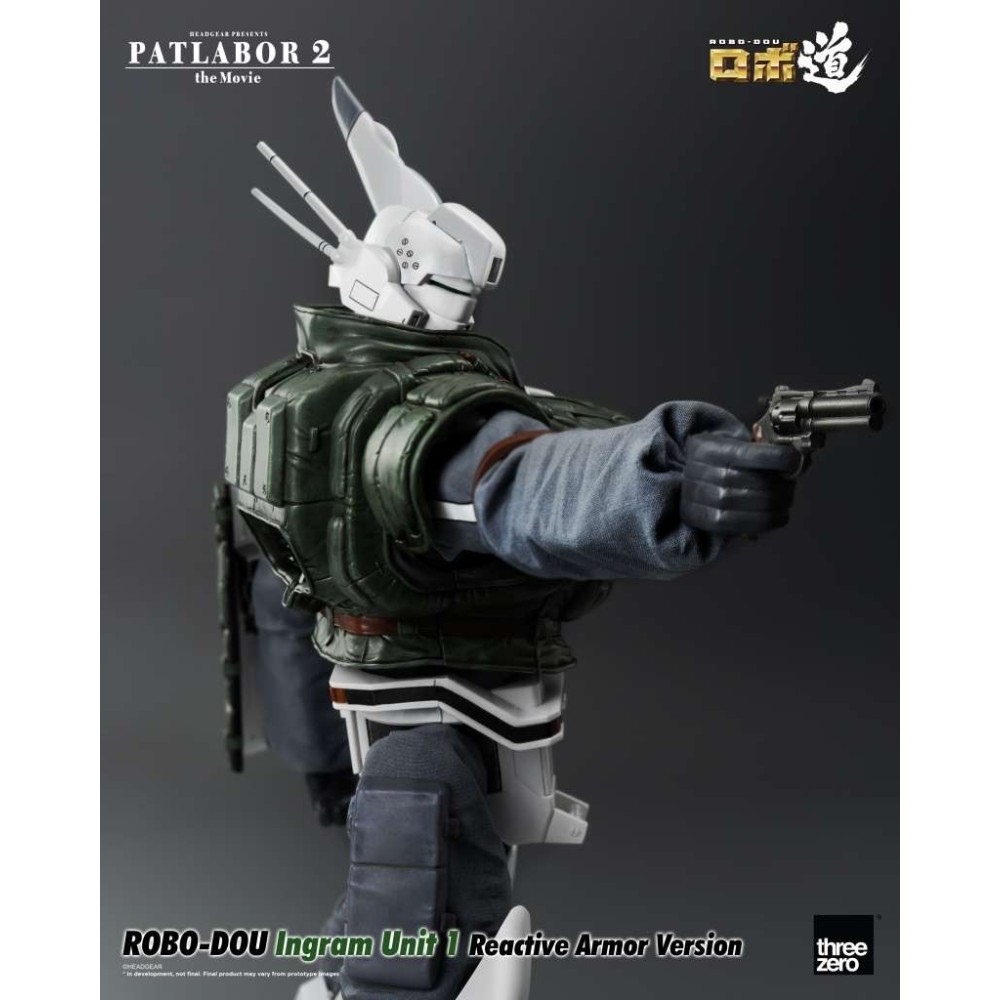 THREEZERO PATLABOR 2 THE MOVIE INGRAM UNIT 1 REACTIVE ARMOR VER. ROBO-DOU ACTION FIGURE