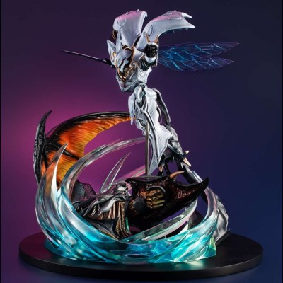 MEGAHOUSE AURA BATTLER DUNBINE REAL POSING ROBOTS SIRVINE 23CM STATUE