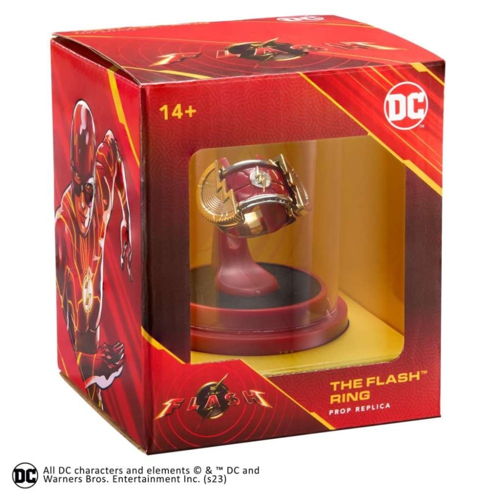 NOBLE COLLECTIONS DC THE FLASH RING PROP REPLICA
