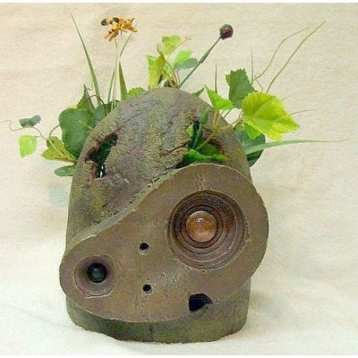 LAPUTA IL CASTELLO NEL CIELO ROBOT HELMET PLANT POT RESIN FIGURE BENELIC