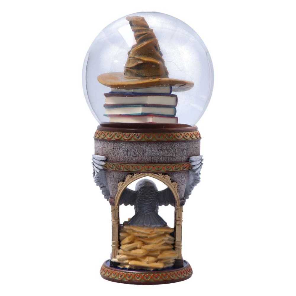 HARRY POTTER HOGWARTS FIRST DAY SNOW GLOBE 17CM FIGURE PALLA DI NEVE NEMESIS NOW