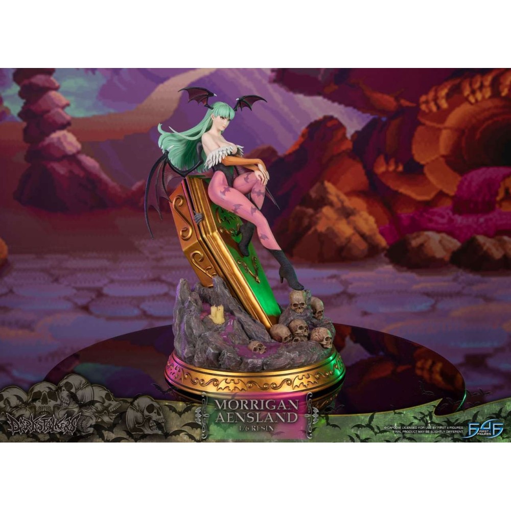 DARKSTALKERS MORRIGAN AENSLAND 1/6 RESINA STATUA FIGURE FIRST4FIGURES