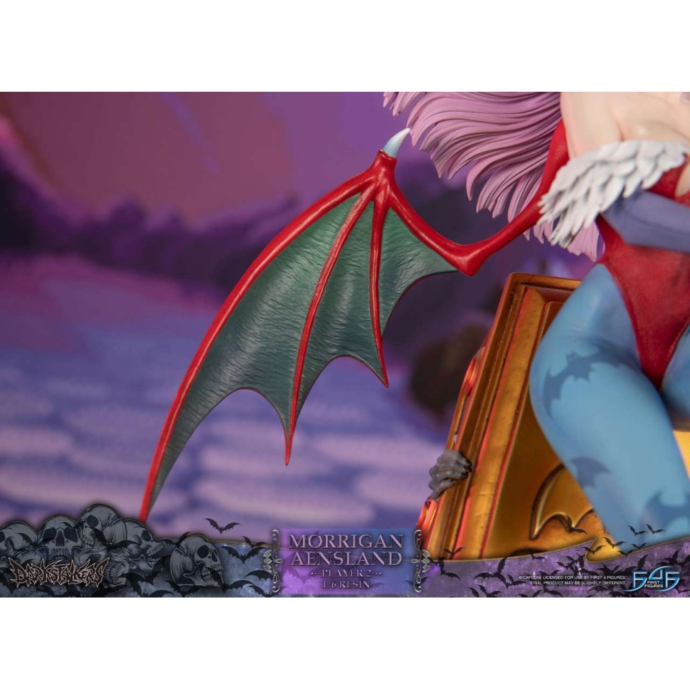 FIRST4FIGURES DARKSTALKERS MORRIGAN AENSLAND PLAYER 2 RESIN STATUE FIGURE