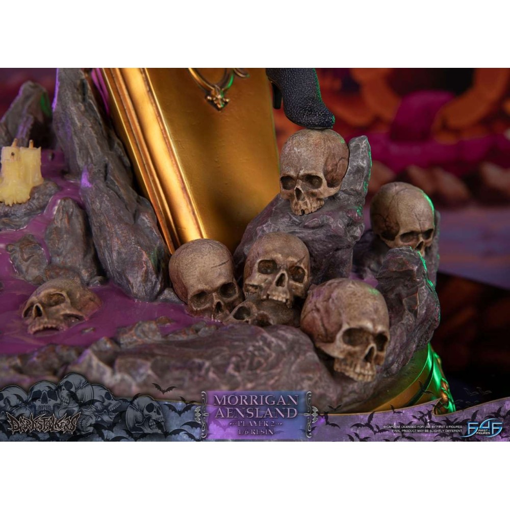 FIRST4FIGURES DARKSTALKERS MORRIGAN AENSLAND PLAYER 2 RESIN STATUE FIGURE