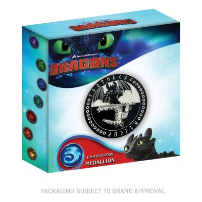 FANATTIK HOW TO TRAIN YOUR DRAGON LIMITED EDITION MEDALLION