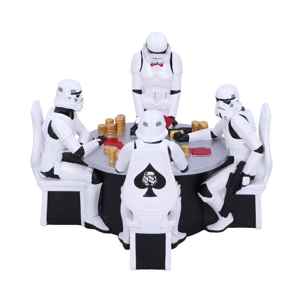 NEMESIS NOW STAR WARS STORMTROOPER POKER FACE STATUE FIGURE