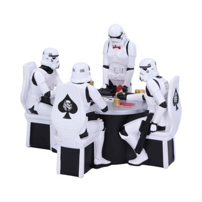 NEMESIS NOW STAR WARS STORMTROOPER POKER FACE STATUE FIGURE