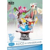 BEAST KINGDOM D-SELECT 010 ALICE IN WONDERLAND STATUE FIGURE DIORAMA
