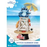 D-STAGE LILO AND STITCH DS-126 STITCH SUMMER VIBE STATUA FIGURE DIORAMA BEAST KINGDOM