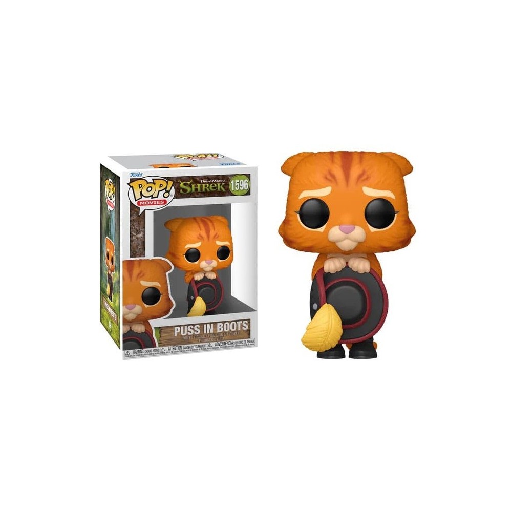 FUNKO FUNKO POP! SHREK PUSS IN BOOTS BOBBLE HEAD FIGURE