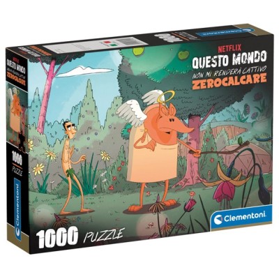 ZEROCALCARE QUESTO MONDO NON MI RENDERA CATTIVO 1000 PEZZI PUZZLE CLEMENTONI