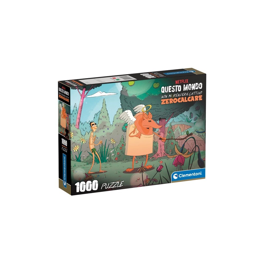 ZEROCALCARE QUESTO MONDO NON MI RENDERA CATTIVO 1000 PEZZI PUZZLE CLEMENTONI