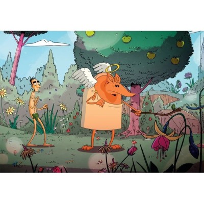 CLEMENTONI ZEROCALCARE QUESTO MONDO NON MI RENDERA CATTIVO 1000 PIECES JIGSAW PUZZLE