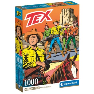 TEX 1000 PEZZI PUZZLE CLEMENTONI