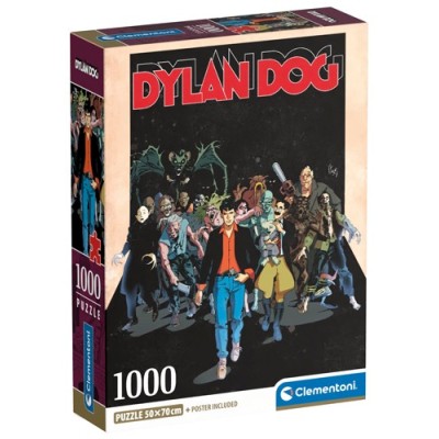 CLEMENTONI DYLAN DOG 1000 PIECES JIGSAW PUZZLE