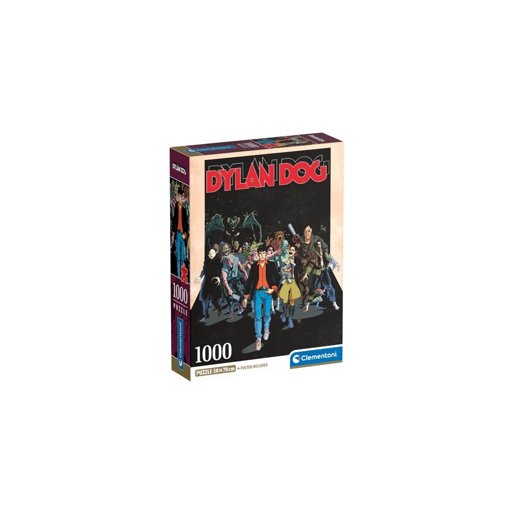 CLEMENTONI DYLAN DOG 1000 PIECES JIGSAW PUZZLE