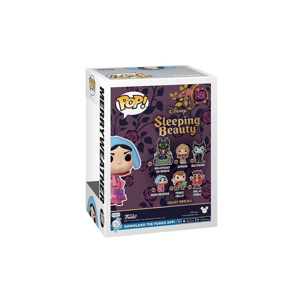FUNKO POP! LA BELLA ADDORMENTATA NEL BOSCO 65th SERENELLA MERRYWEATHER BOBBLE HEAD KNOCKER FIGURE FUNKO
