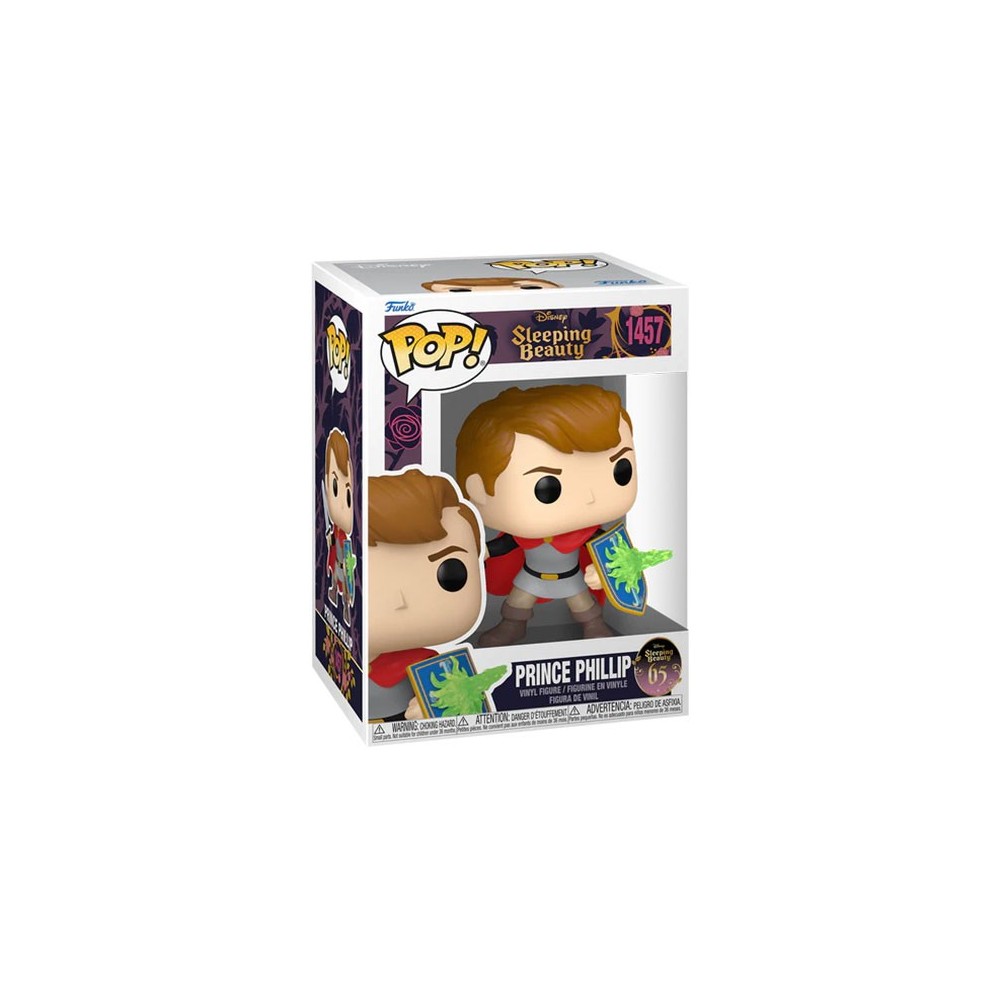FUNKO POP! LA BELLA ADDORMENTATA NEL BOSCO 65th PRINCE PHILIP BOBBLE HEAD KNOCKER FIGURE FUNKO