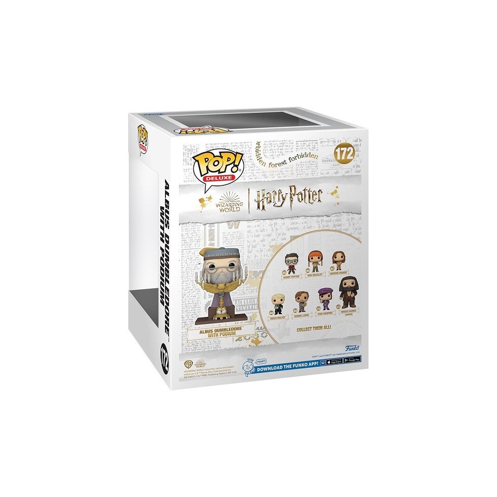 FUNKO POP! HARRY POTTER ALBUS SILENTE SUL PODIO DELUXE FIGURE FUNKO