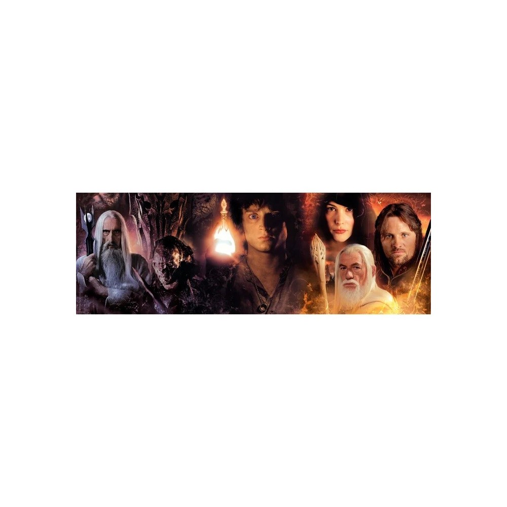THE LORD OF THE RINGS PANORAMA 1000 PEZZI PUZZLE CLEMENTONI
