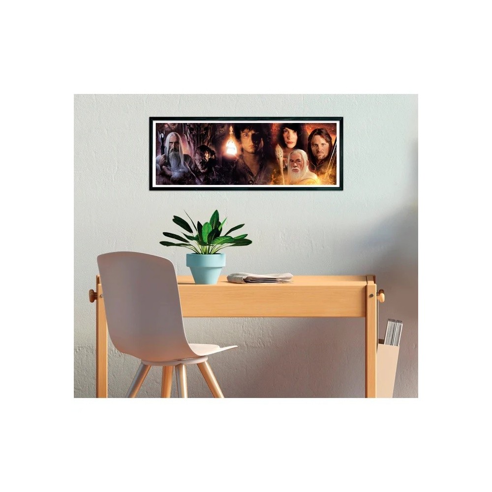 CLEMENTONI THE LORD OF THE RINGS PANORAMA 1000 PIECES JIGSAW PUZZLE