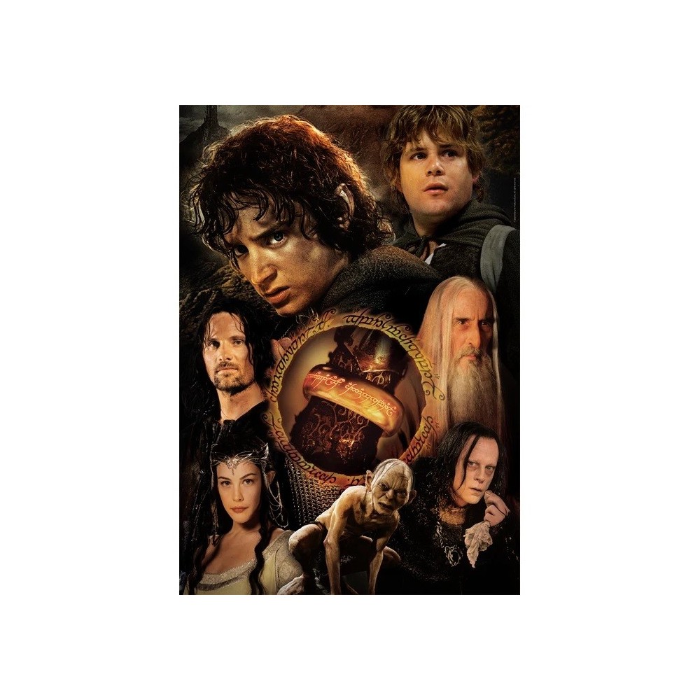 THE LORD OF THE RINGS 1000 PEZZI PUZZLE CLEMENTONI