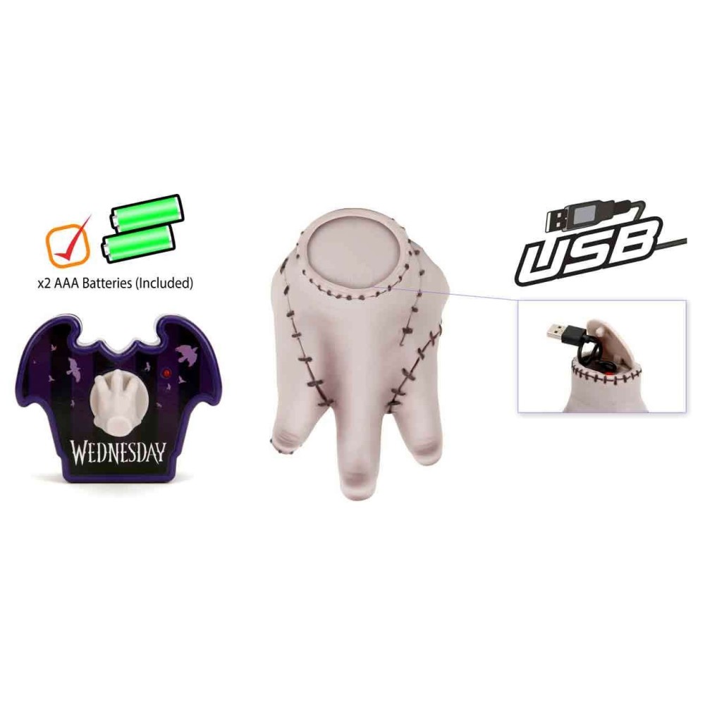 WEDNESDAY NETFLIX THING (MANO) REMOTE CONTROL REPLICA JADA TOYS