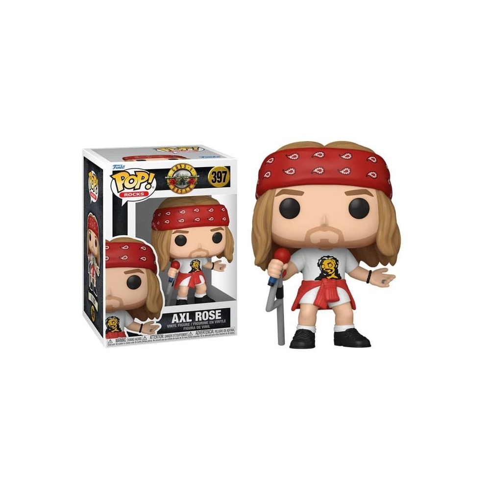 FUNKO POP! GUNS N ROSES AXL ROSE BOBBLE HEAD FIGURE FUNKO