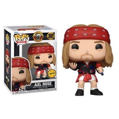 FUNKO POP! GUNS N ROSES AXL ROSE CHASE BOBBLE HEAD FIGURE FUNKO