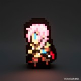 FINAL FANTASY RECORD KEEPER PIXELIGHT LIGHTNING LED LIGHT LAMPADA SQUARE ENIX