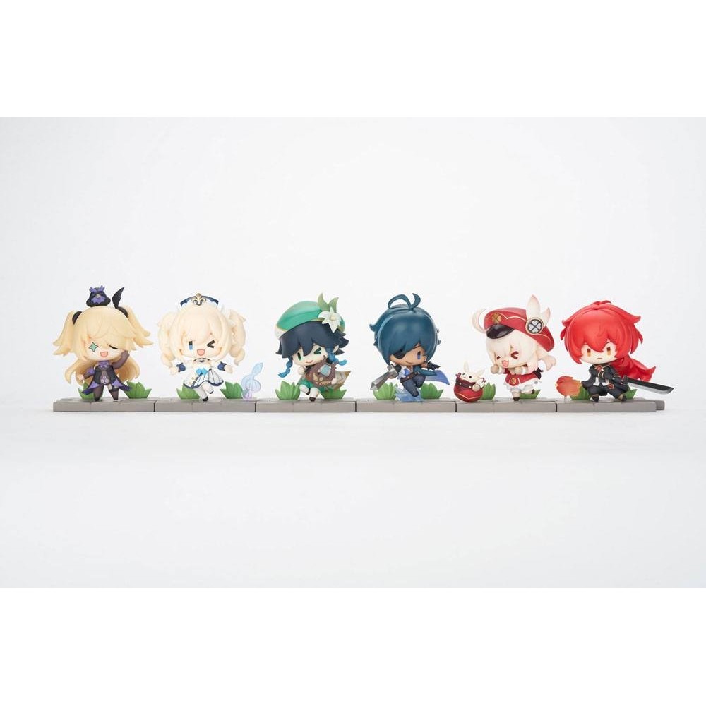 GENSHIN IMPACT BATTLE SCENE SERIES MONDSTADT EDITION 6-PACK MINI FIGURES MIHOYO