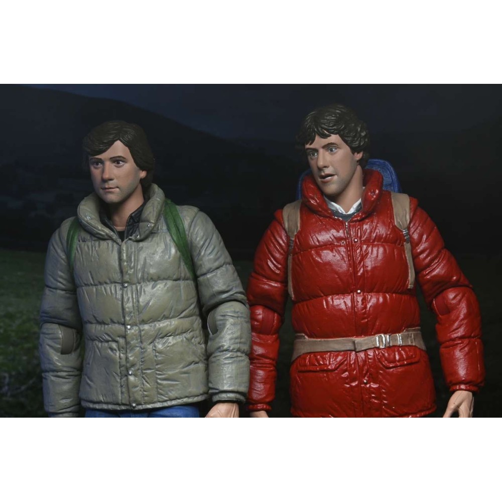 AMERICAN WEREWOLF IN LONDON JACK AND DAVID 2-PACK ACTION FIGURE NECA