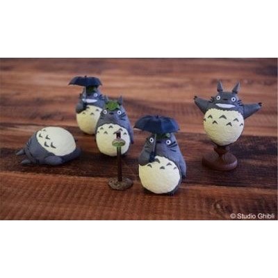 IL MIO VICINO TOTORO COLLECTION 01 DISPLAY SET 6 MINI FIGURES STUDIO GHIBLI
