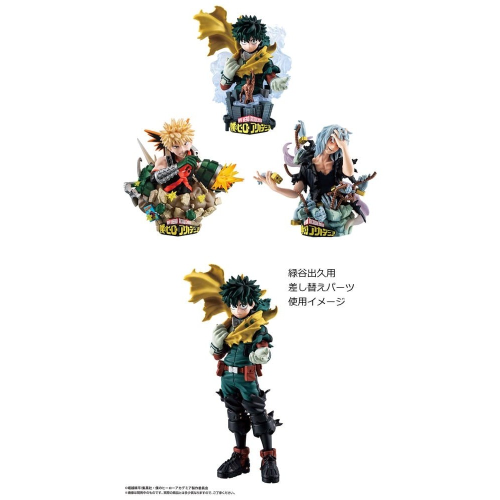 PETITRAMA EX MY HERO ACADEMIA 3-SET TYPE-DECISION SPECIAL EDITION SET 3 MINI FIGURE MEGAHOUSE