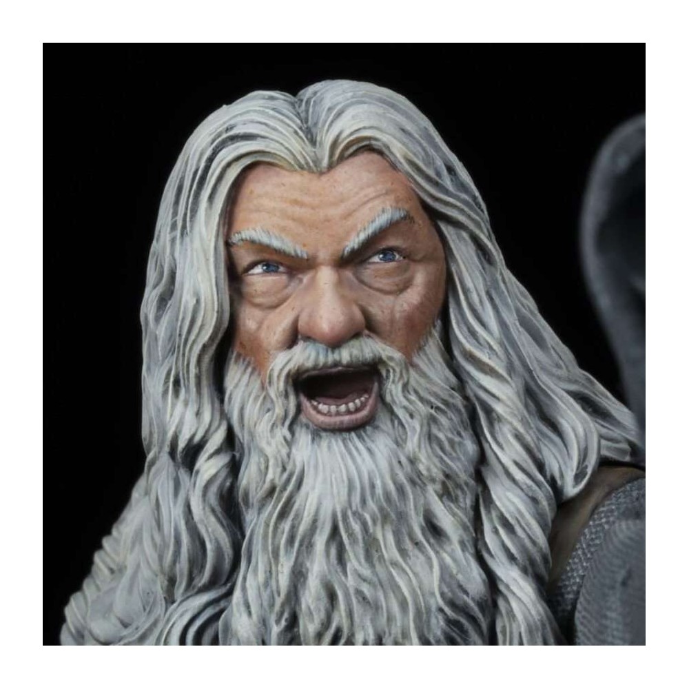 LORD OF THE RINGS GANDALF IN MORIA 18CM STATUA FIGURE SD TOYS