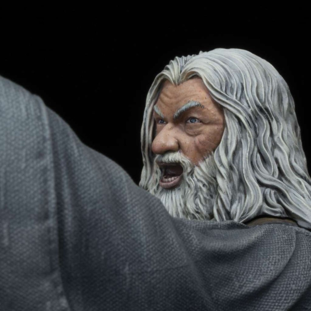 LORD OF THE RINGS GANDALF IN MORIA 18CM STATUA FIGURE SD TOYS