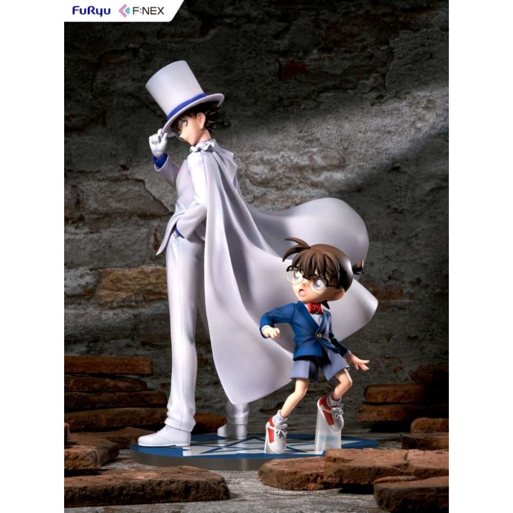 DETECTIVE CONAN AND KID FNEX STATUA 1/7 FIGURE FURYU