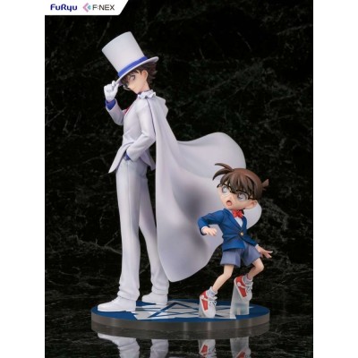 DETECTIVE CONAN AND KID FNEX STATUA 1/7 FIGURE FURYU