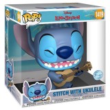 FUNKO POP! LILO AND STITCH WITH UKULELE JUMBO SIZED BOBBLE HEAD FIGURE FUNKO