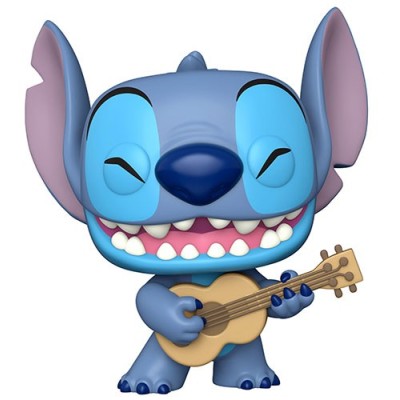 FUNKO FUNKO POP! LILO AND STITCH WITH UKULELE JUMBO SIZED BOBBLE HEAD KNOCKER FIGURE