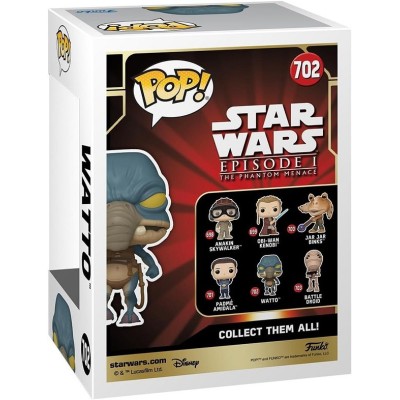 FUNKO FUNKO POP! STAR WARS 702 WATTO BOBBLE HEAD KNOCKER FIGURE