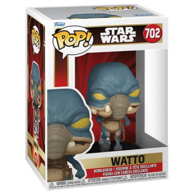 FUNKO FUNKO POP! STAR WARS 702 WATTO BOBBLE HEAD KNOCKER FIGURE