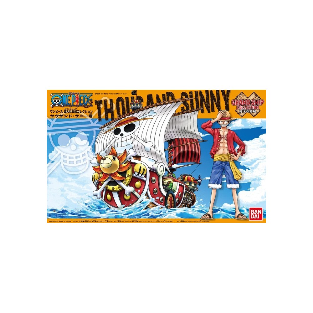 ONE PIECE GRAND SHIP COLLECTION THOUSAND SUNNY MODEL KIT BANDAI
