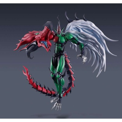 YU-GI-OH! ELEMENTAL HERO FLAME WINGMAN S.H. MONSTERARTS ACTION FIGURE BANDAI